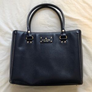 Navy Blue Kate Spade Bag